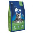 Фото - сухий корм Brit Premium Cat Sterilized Chicken & Chicken Liver сухий корм для кастрованих котів та стерилізованих кішок КУРКА та КУРЯЧА ПЕЧІНКА