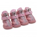 Фото - взуття Ruispet демісезонні черевики для собак малих порід, рожевий