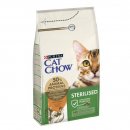 Cat Chow STERILISED корм для кастрированных котов и стерилизованных кошек ИНДЕЙКА