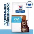 Фото - ветеринарные корма Hill's Prescription Diet Feline k/d Early Stage корм для кошек для поддержания функции почек на ранней стадии заболевания