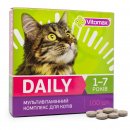 Фото - витамины и минералы Vitomax Daily мультивитаминный комплекс для кошек 1-7 лет