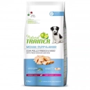 Фото - сухий корм Trainer Natural Puppy&Junior Medium - корм для цуценят середніх порід з куркою та індичкою
