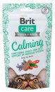 Фото - лакомства Brit Care Cat Snack Calming Chicken, Catnip & Goji Berries лакомство успокаивающее для кошек КУРИЦА, МЯТА и ЯГОДЫ ГОДЖИ