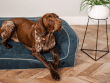 Фото - лежаки, матрасы, коврики и домики Harley & Cho SLEEPER DENIM диван для собак, синий
