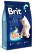 Фото - сухой корм Brit Premium Kitten Chicken сухой корм для котят КУРИЦА