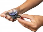 Фото - оформление аквариума Trixie Цифровой термогигрометр с датчиком на присоске для террариумов (76115)