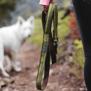 Фото - амуниция Coastal K9 Explorer поводок для собак светоотражающий, нейлон, ЗОЛОТАРНИК