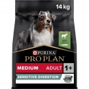 Фото - сухий корм Purina Pro Plan (Пуріна Про План) Adult Medium Sensitive Digestion Lamb сухий корм для собак середніх порід з чутливим травленням ЯГНЯ