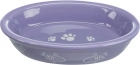 Фото - миски, напувалки, фонтани Trixie Cat Ceramic Bowl - Миска керамічна овальна (24495)