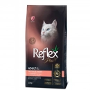 Фото - сухий корм Reflex Plus (Рефлекс Плюс) Adult Hairball & Indoor Salmon корм для кішок, що живуть у приміщенні та для виведення шерсті, з лососем