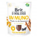 Фото - ласощі Brit Care Dog Dental Stick Immuno Probiotics & Cinnamon ласощі для імунітету собак ПРОБІОТИКИ та КОРИЦЯ
