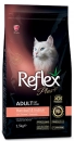 Фото - сухой корм Reflex Plus (Рефлекс Плюс) Adult Hairball & Indoor Salmon корм для кошек живущих в помещении и для вывода шерсти, с лососем