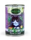 Фото - влажный корм (консервы) Baskerville (Баскервиль) УТКА-ИНДЕЙКА - консервы для кошек