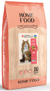 Фото - сухой корм Home Food (Хоум Фуд) Cat Adult Hairball Control Poultry корм для котов для выведение шерсти из желудка ПТИЦА