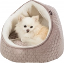 Фото - лежаки, матрасы, коврики и домики Trixie LIVIA лежак-пещера для кошек и собак, розовый/крем (36353)