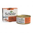 Фото - вологий корм (консерви) Schesir (Шезир) консерви для кішок Тунець та папайя