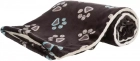 Фото - лежаки, матраси, килимки та будиночки Trixie Jimmy Плюшева ковдра для собак, сіро-коричневий/беж
