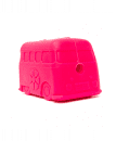 Фото - іграшки SodaPup (Сода Пап) MKB Surf's Up Retro Van іграшка для собак АВТОБУС, рожевий