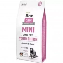 Фото - сухий корм Brit Care Dog Grain Free Mini Yorkshire Salmon & Tuna беззерновий сухий корм для йоркширських тер'єрів ТУНЕЦЬ та ЛОСОСЬ