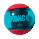Фото - игрушки Kong SQUEEZZ ACTION игрушка-пищалка для собак полупрозрачная МЯЧ
