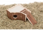 Фото - будиночки та спальні місця Trixie Hedwig дерев'яний будиночок з терасою для гризунів (61982)