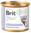 Фото - ветеринарные корма Brit Veterinary Diets Cat Grain Free Gastrointestinal Salmon & Pea консервы для кошек при проблемах с ЖКТ, ЛОСОСЬ и ГОРОХ
