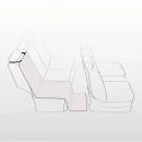 Фото - аксессуары в авто Trixie Защитный чехол для автомобильного сиденья, съемный (13237)