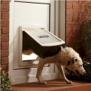 Фото - двері врізні Staywell (Стейвел) ОРИГІНАЛ Дверцята для собак та котів, білий