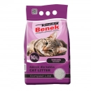 Фото - наполнители Super Benek (Супер Бенек) COMPACT LINE LAVENDER бентонитовый компактный наполнитель для кошачьего туалета АРОМАТ ЛАВАНДЫ