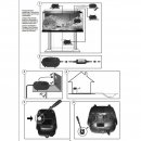Фото - оформление аквариума Sera AIR PLUS 110 PUMP воздушный компрессор для аквариумов объемом до 150 л