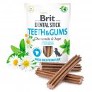 Фото - ласощі Brit Care Dog Dental Stick Teeth and Gums Chamomile & Sage ласощі для собак для здорових ясен та зубів РОМАШКА та ШАВЛІЯ