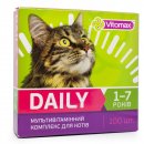 Фото - витамины и минералы Vitomax Daily мультивитаминный комплекс для кошек 1-7 лет