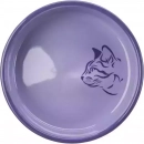 Фото - миски, поилки, фонтаны Trixie Ceramic Bowl керамическая миска для коротконосых кошек (24779)