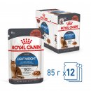 Фото - вологий корм (консерви) Royal Canin LIGHT WEIGHT in GRAVY консервований корм для котів