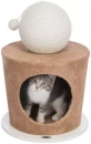 Фото - дряпалки, з будиночками Trixie Кігтеточка-будиночок з кулею для котів (44413)