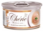 Фото - вологий корм (консерви) Cherie(Шери) Chicken консерви для дорослих кішок КУРКА (шматочки в соусі)