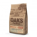 Фото - сухий корм Oak's Farm Salmon Adult 6+ Small and Mini беззерновий корм для собак малих та дрібних порід старше 6 років ЛОСОСЬ