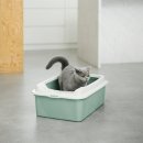 Фото - туалети, лотки Curver (Курвер) БОННІ туалет з бортиком для кішок, м'ятний