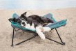 Фото - лежаки, матрасы, коврики и домики Trixie Camping Bed походный лежак для собак, темно-серый/петроль