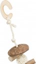 Фото - игрушки Trixie SWING качель для птиц, (кокос/дерево/ротанг) (58745)