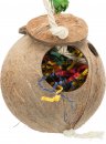 Фото - клетки, вольеры и домики Trixie Игрушка кокос-гнездо на веревке (58920)