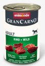 Фото - влажный корм (консервы) Animonda (Анимонда) GranCarno Adult Beef & Game влажный корм для собак ГОВЯДИНА И ДИЧЬ