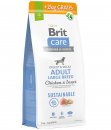 Фото - сухий корм Brit Care Dog Sustainable Adult Large Breed Chicken & Insect сухий корм для собак великих порід КУРКА та КОМАХИ