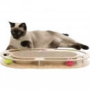 Фото - игры и развлечения Trixie Драпак деревянный с игрушками для котов (48020)