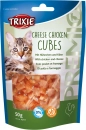 Фото - ласощі Trixie Premio Cheese Chicken Cubes ласощі курка та сир сушені для кішок (42717)