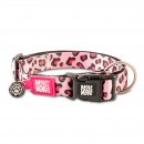 Фото - амуніція Max & Molly Urban Pets Smart ID Collar нашийник для собак з QR-кодом Leopard Pink