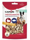 Фото - ласощі Camon (Камон) Treats & Snacks Rabbit and Codfish ласощі для собак, трикутна закуска КРОЛИК та ТРІСКА