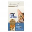 Фото - сухой корм Cat Chow (Кет Чау) 3 in 1 Корм для кошек с формулой тройного действия С ИНДЕЙКОЙ