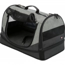 Фото - переноски, сумки, рюкзаки Trixie (Трикси) HOLLY сумка-переноска для собак и кошек, черный/серый (28940)