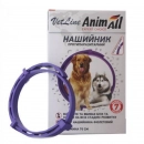 Фото - от блох и клещей AnimAll VetLine ошейник от блох и клещей для собак и кошек, фиолетовый